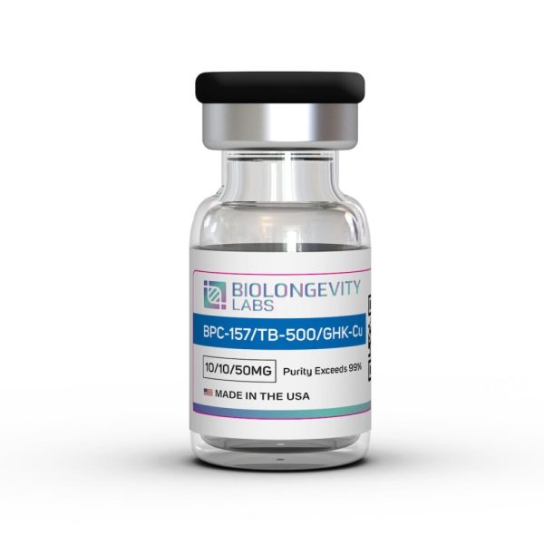 GLOW Blend (BPC-157 TB-500 GHK-CU) (70mg)