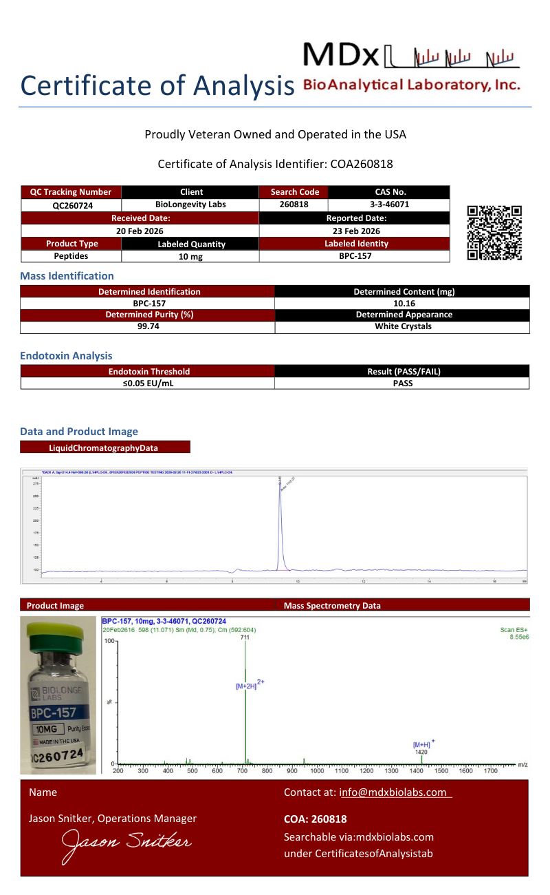 BPC-157 (10mg)