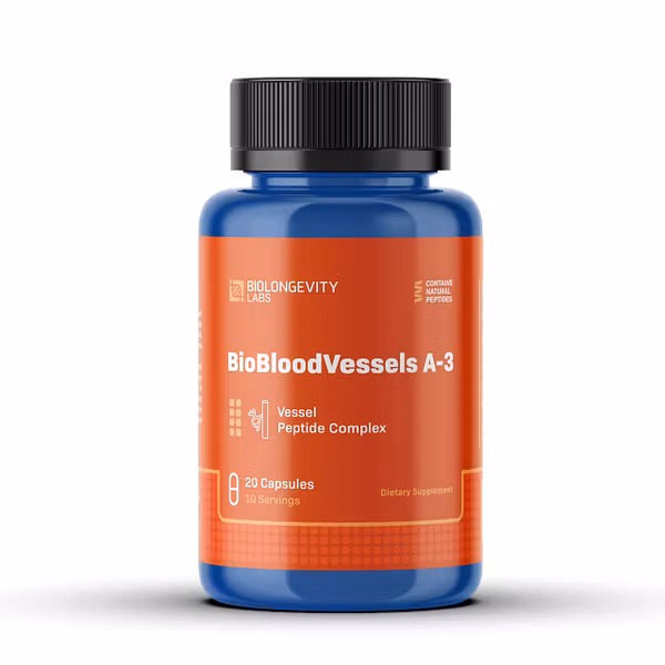 BioBloodVessels – A-3 Blood Vessels Peptide Bioregulator (Ventfort) 20 capsules