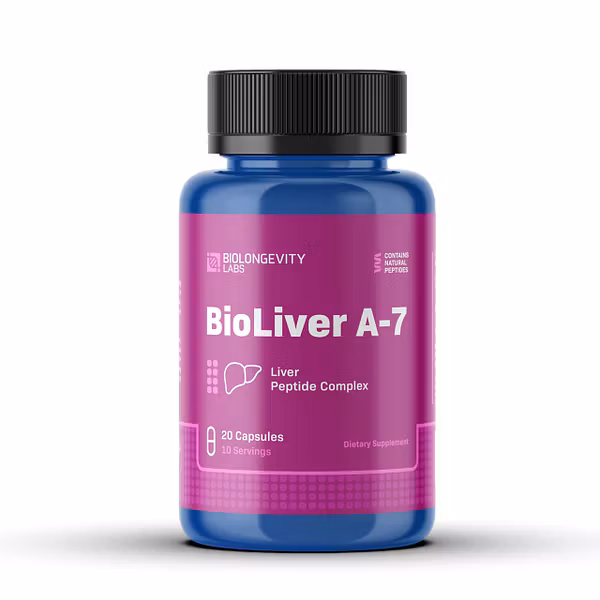 BioLiver – A-7 Liver Peptide Bioregulator (Svetinorm) 20 capsules