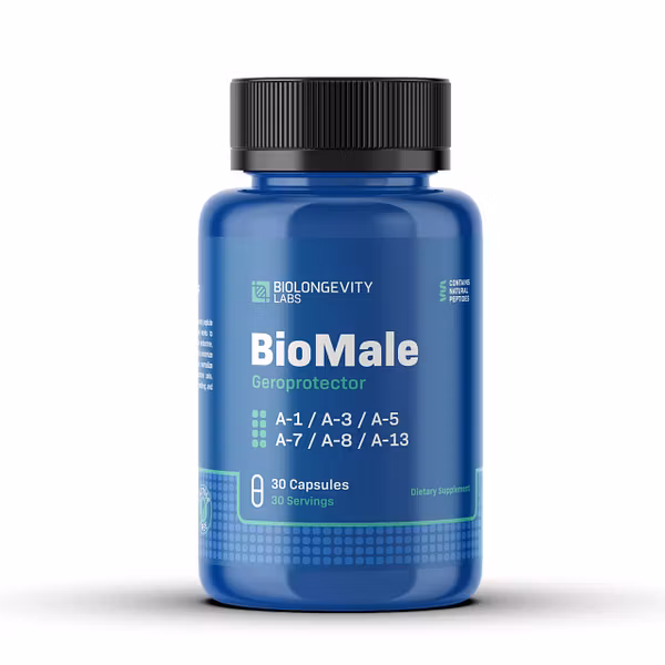 80 BioMale – Natural Geroprotector Complex (GPL Man)