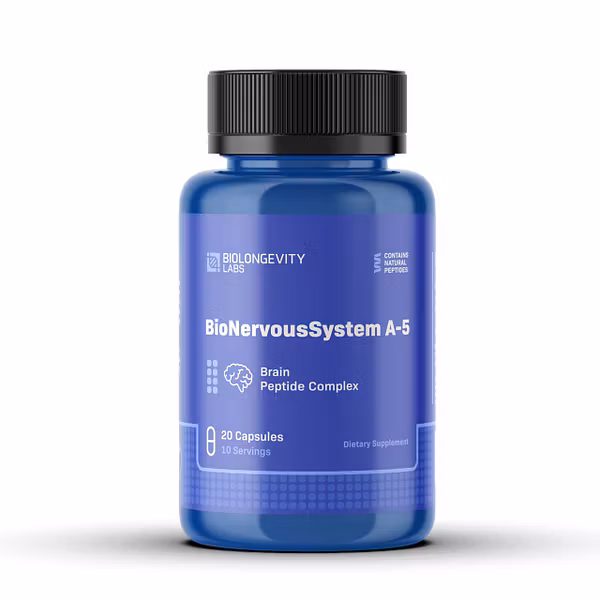 82 BioNervousSystem – A-5 Nervous System Peptide Bioregulator (Cerluten) 20 capsules
