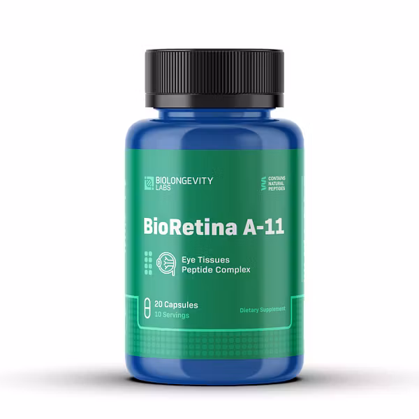 88 BioRetina – A-11 Retina Peptide Bioregulator (Visoluten) 20 capsules
