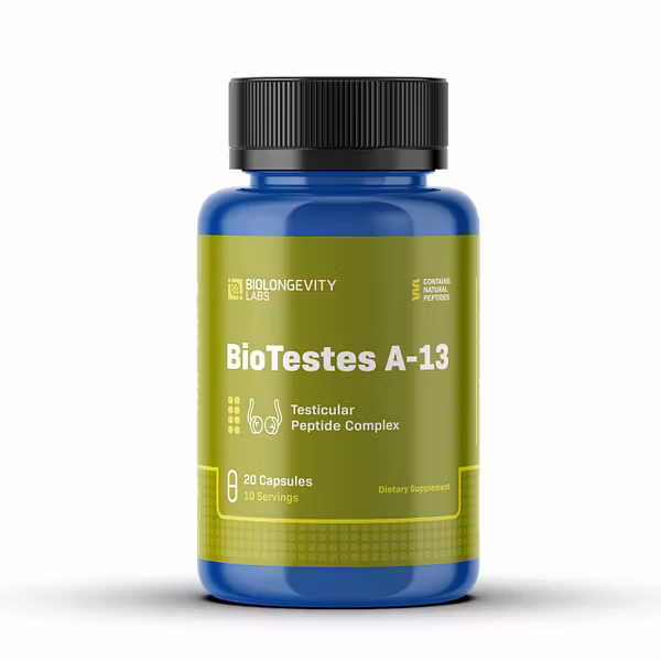 90 BioTestes – A-13 Testes Peptide Bioregulator (Testoluten) 20 capsules