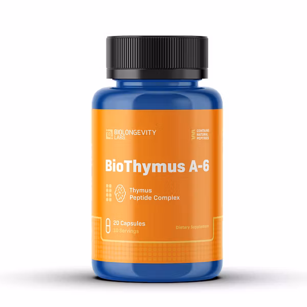 91 BioThymus – A-6 Thymus Peptide Bioregulator (Vladonix) 20 capsules