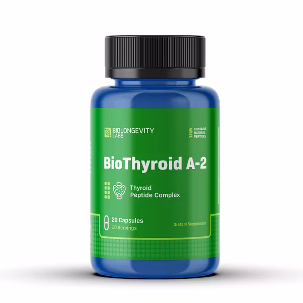 92 BioThyroid – A-2 Thyroid Peptide Bioregulator (Thyreogen) 20 capsules
