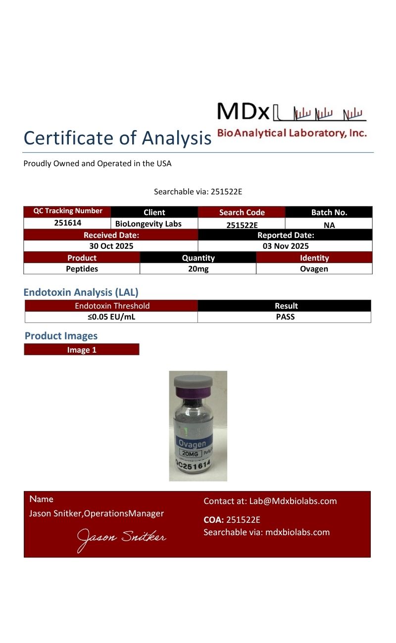 Ovagen Peptide (20mg)